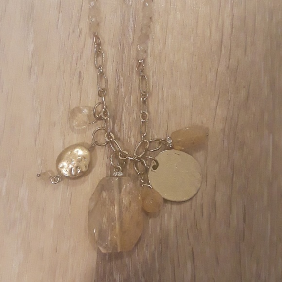 Beautiful charm and stone necklace ๐๐๐ฅ - Picture 2 of 2